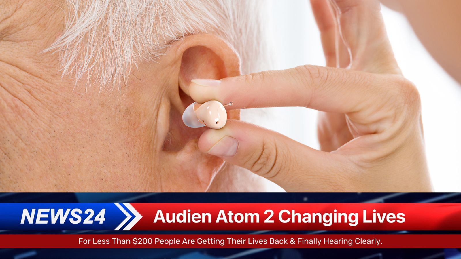 This Revolutionary New Hearing Aid Offers Premium Sound & Quality For Less Than $200
